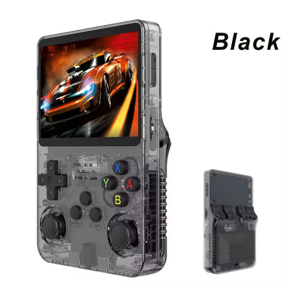 128G R36S Retro Handheld Video Game Console Linux System 3.5 Inch IPS Screen R35S Pro Portable Pocket Video Player 64GB Games